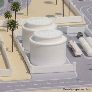 Aéroport de Jazira - Kerosintank